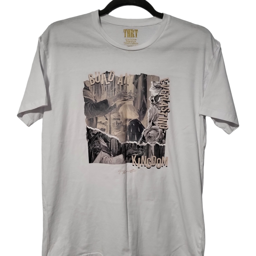 Build An Everlasting Kingdom Thrt Men's T- Shirt 100% Cotton Size XL.
